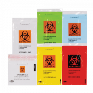 Labshield® Adhesive-Seal Biohazard Bags