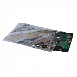 Silver Anti-Static Poly Zip Bags